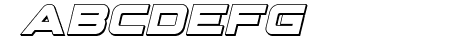 Pilot Command 3D Italic