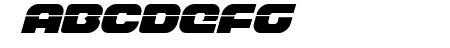 Front Runner Laser Italic