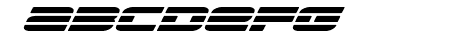 Speed Phreak Laser Italic