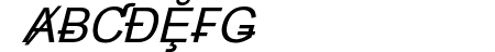 Hack Attack Italic