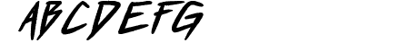 Who Dares?! Bold Italic