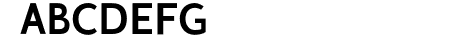 Gama-Sans Bold
