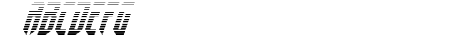 Fedyral Gradient Italic