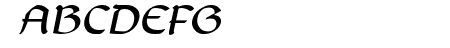 Balgruf Italic