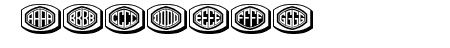 Bulged Monogram Stylish R
