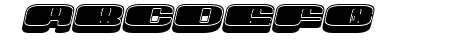 Comeback Filled Italic