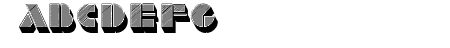 Stencil Extruded Regular