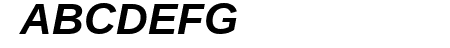UnB Office Bold Italic
