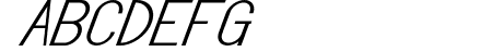 True Private Demo Italic