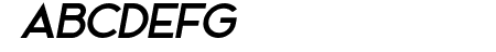 Airframe Demo Italic