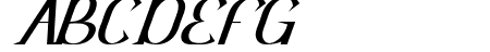 Spark Night Demo Italic