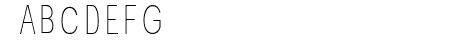 Valak Extra Condensed Lig
