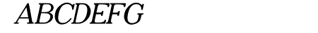 Adega Serif Bold Italic