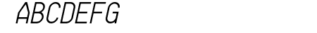Jupiteroid Light Italic