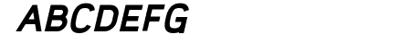 Gecade Bold Italic