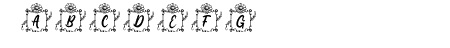 Square Lily Monogram Regu
