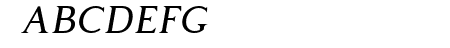 Giveny Free Italic