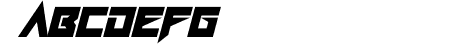 Neon Rave Italic