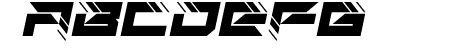 Auto Techno Italic