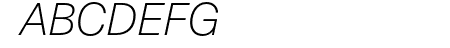 Mazin DEMO Light Italic
