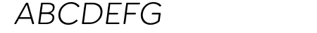 Cerco DEMO Light Italic