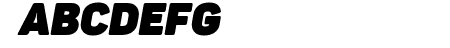 Panton-Trial Heavy Italic