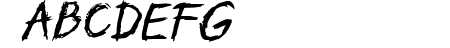 Unutterable Italic