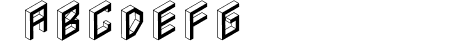 3D Isometric Bold
