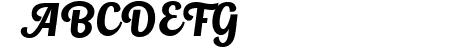 Roshelyn Typeface Regular