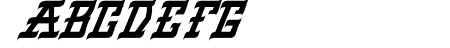 VIRGIL BLACK Italic