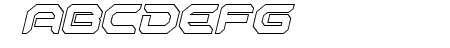 Robotaur Outline Italic