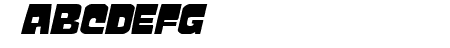 Movie Monster Wide Italic