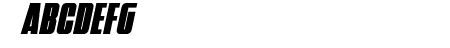 Punch Condensed Italic