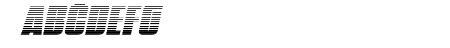 Punch Gradient Italic