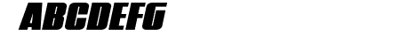 Punch Expanded Italic