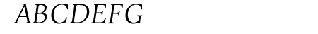 Jenriv Titling Light Ital