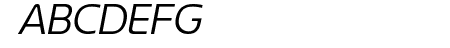 LT Wave Light Italic