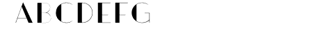 Artisual Deco Thin PERSON