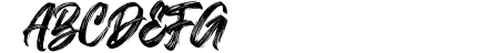 Dark Crow Italic PERSONAL