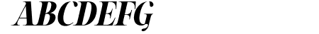 Sharpe PERSONAL Bold Ital
