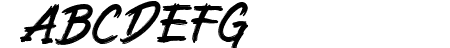Dartho Brush Free Font Re