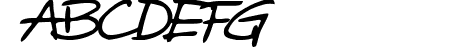 zai Bazgroly Bold Italic 