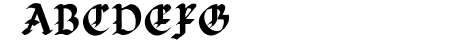 TS-Chapinero Blackletter