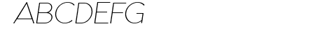 Chocolada Italic