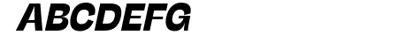 Stinger Trial Bold Italic