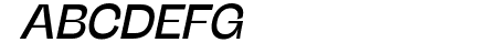 Stinger Fit Trial Italic