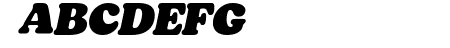 Bogart Trial Black Italic