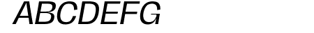 Hagrid Trial Italic