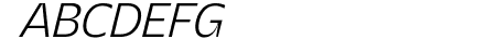 Asgard Trial Light Italic