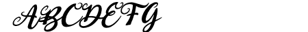 Duck in Shipah Italic